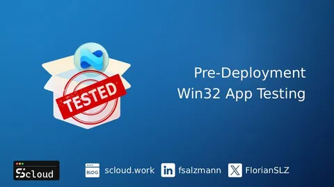 Intune win32 app testing